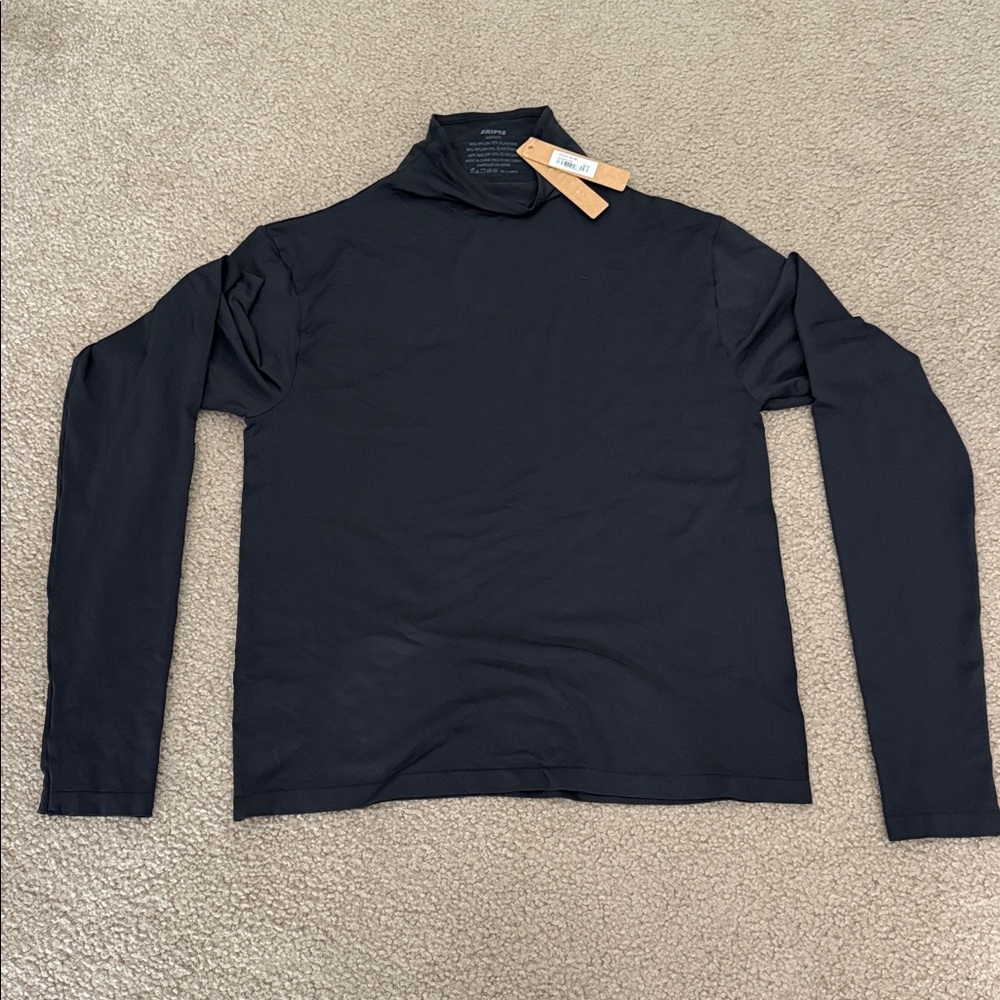SKIMS Black Nylon-Blend Top